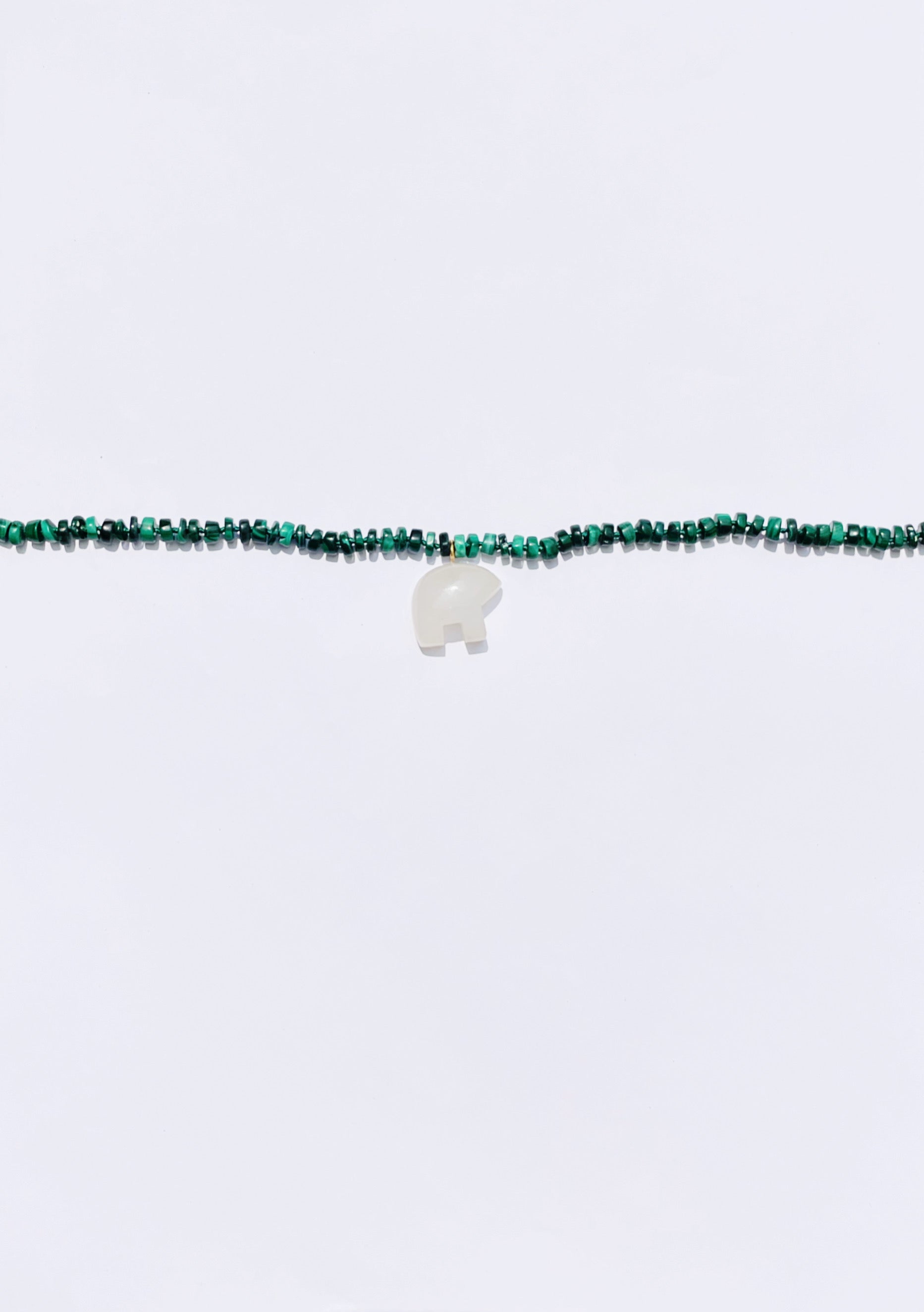 Feeling Fearless Malachite Necklace