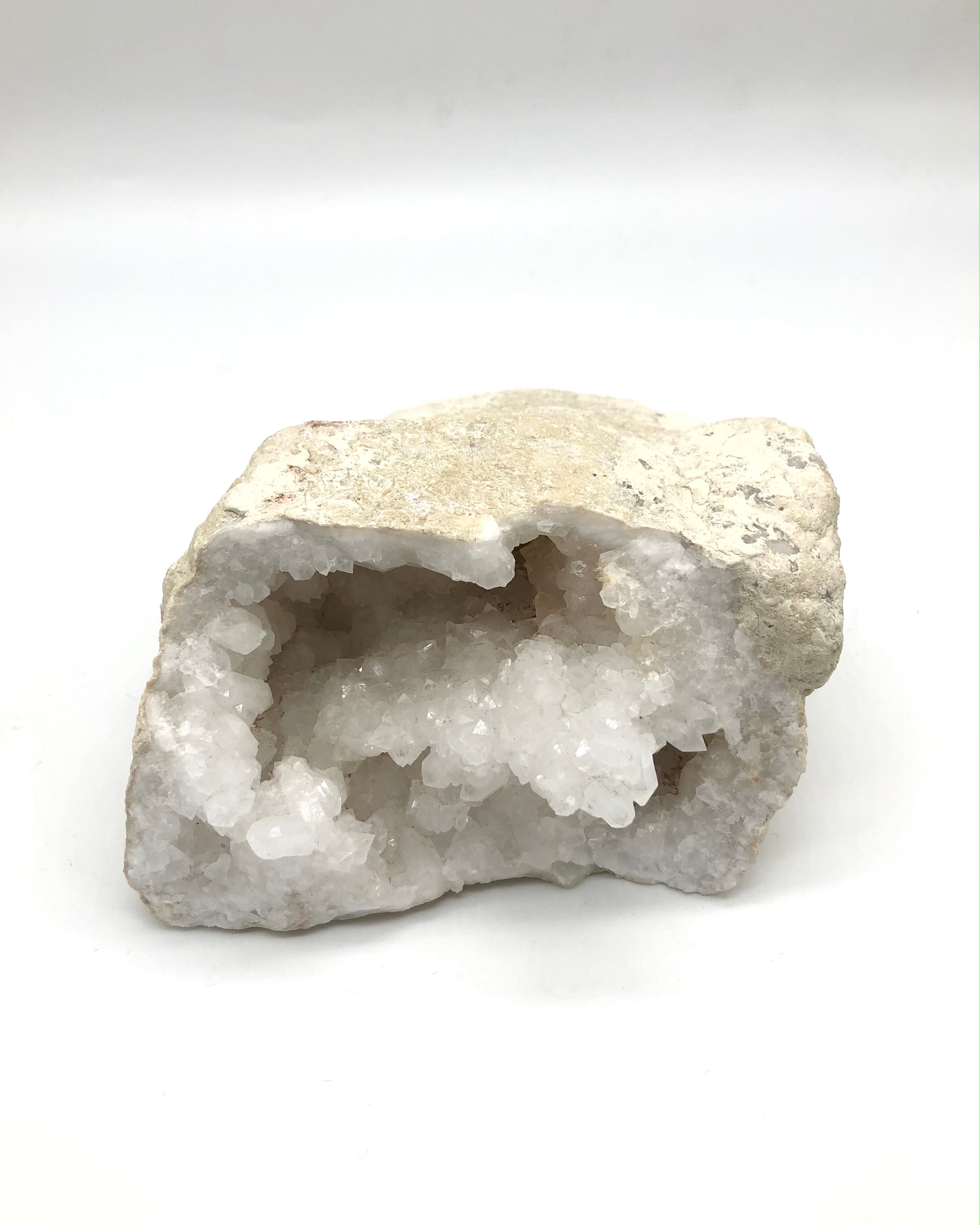 Géode de cristal de roche 6000 carats