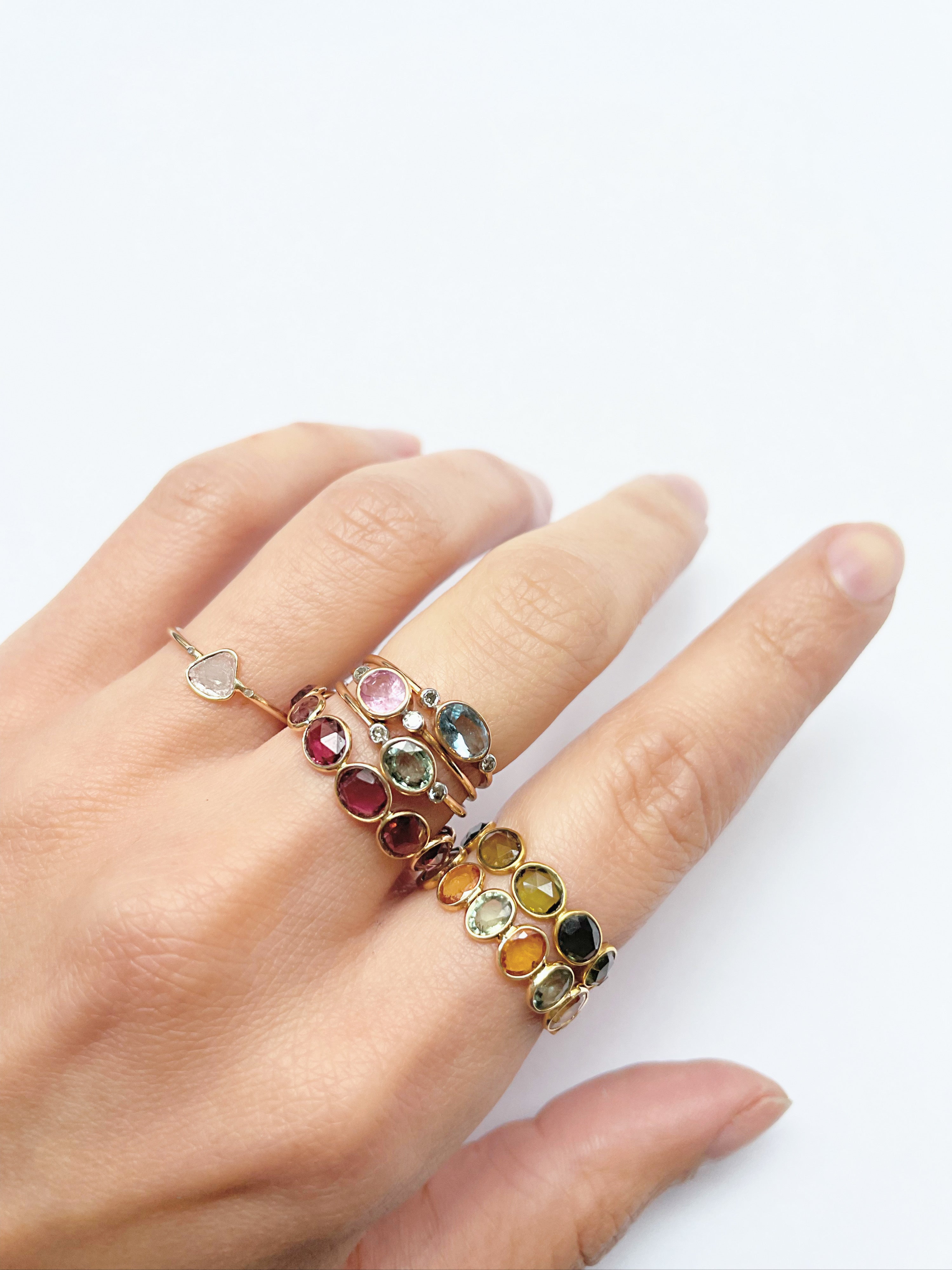 Be On My Mind Tourmaline Verte Ring