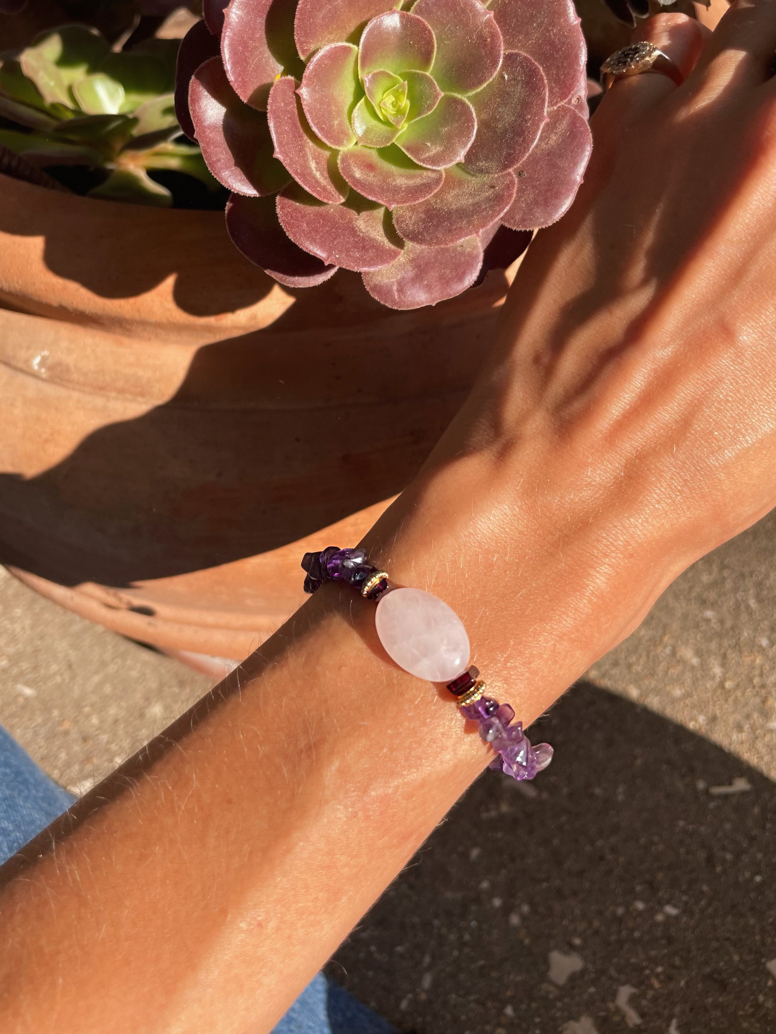 Love Note Améthyste Bracelet