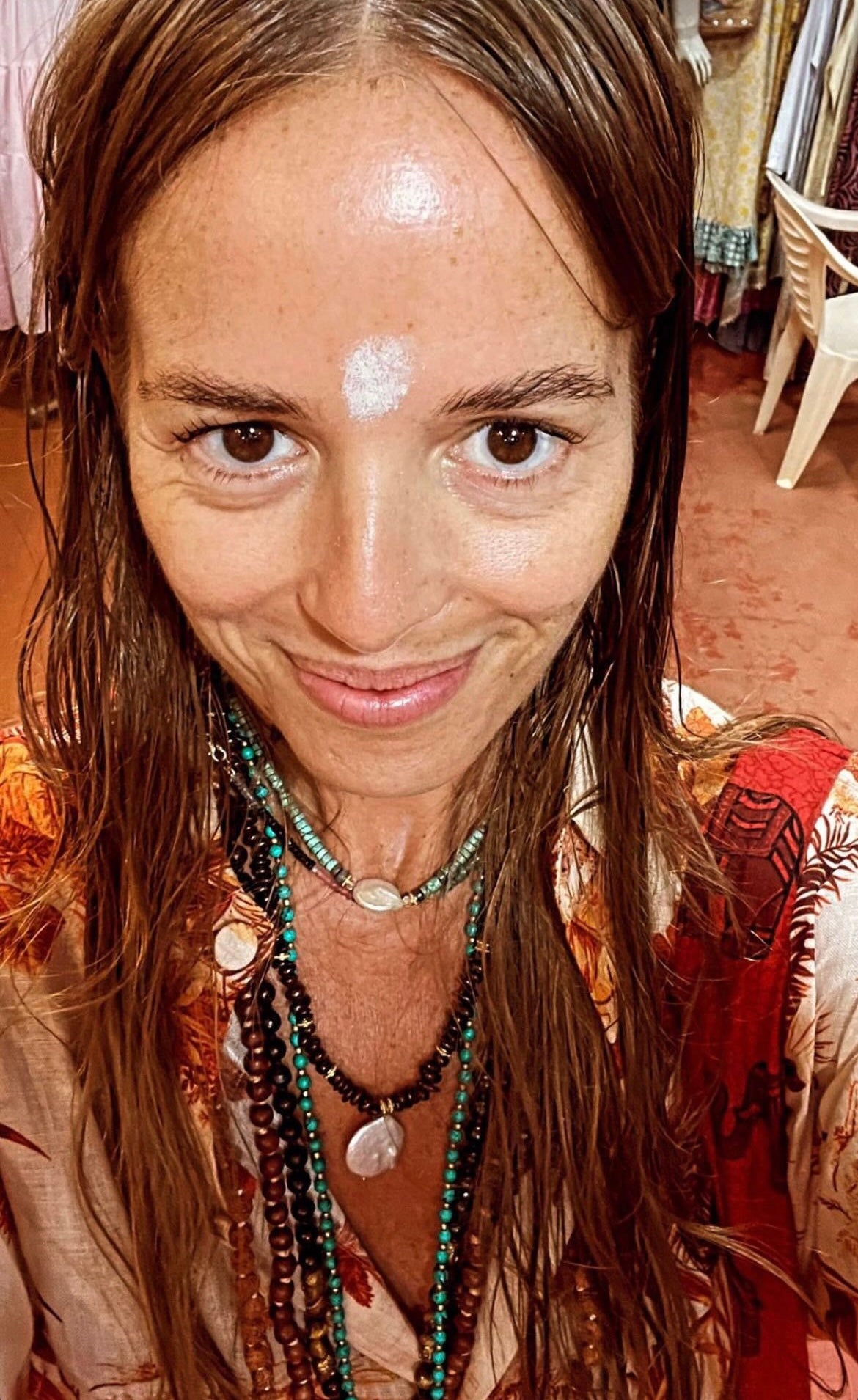 Mother Earth Blue Turquoise Necklace
