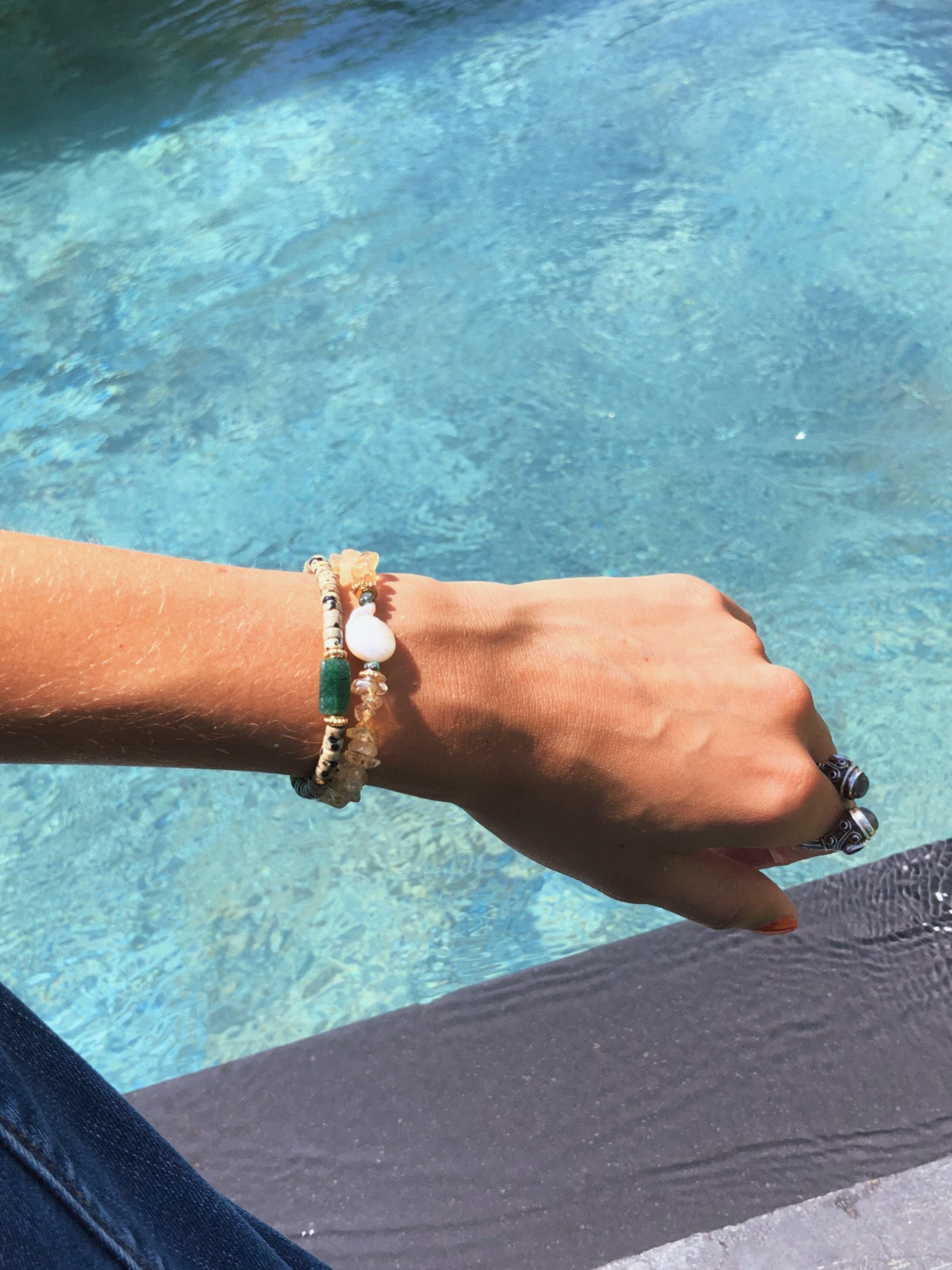 Pearl For Soul Citrine Bracelet