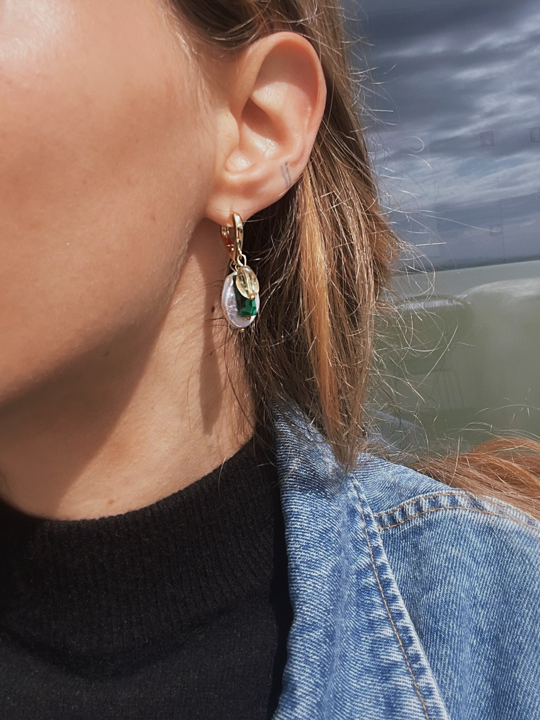 Need Your Love Malachite Earring