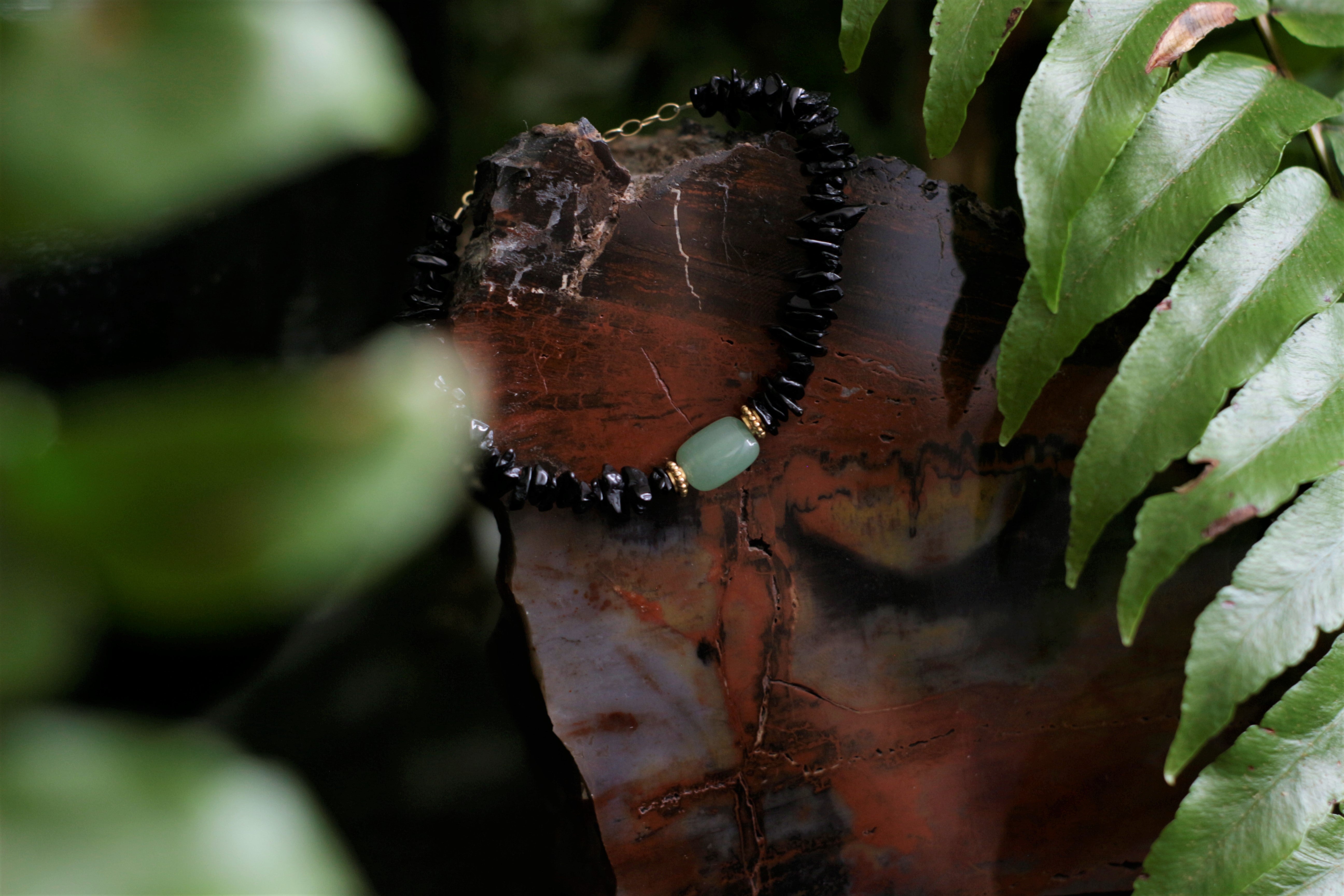 No Bad Vibes Tourmaline Noire Bracelet