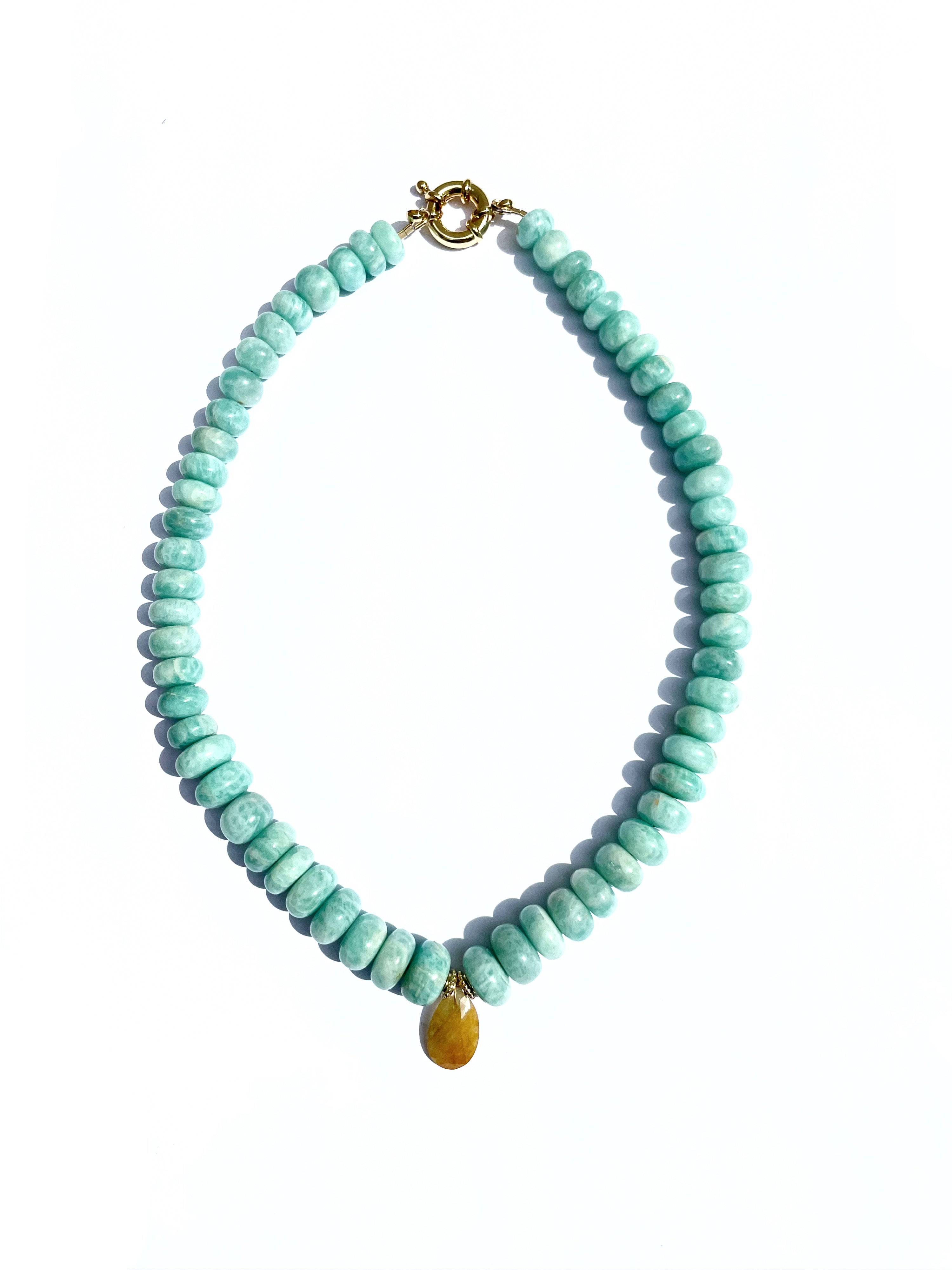 Mermaid Kisses Amazonite Necklace