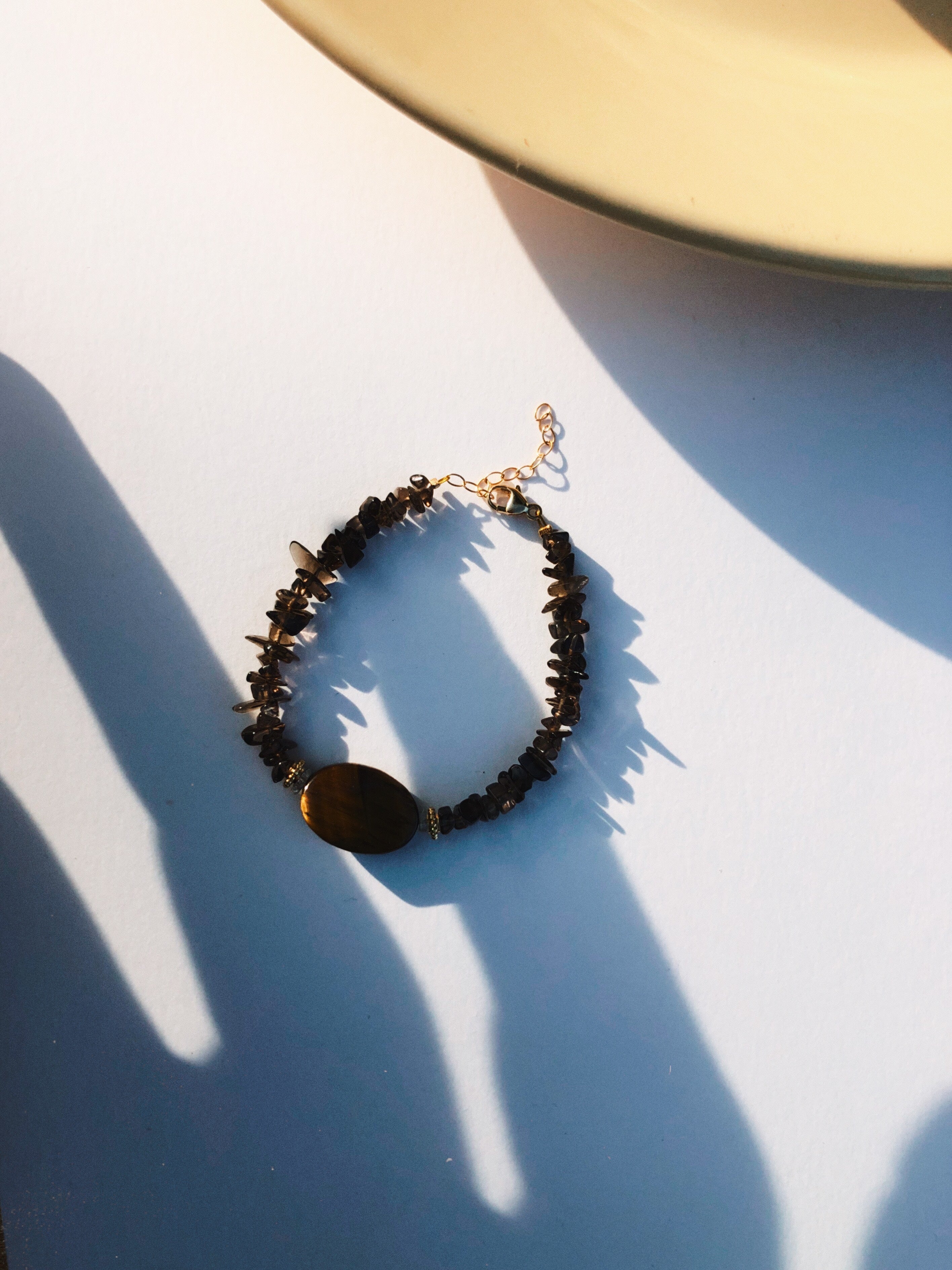 Mood for Life Quartz Fumé Bracelet